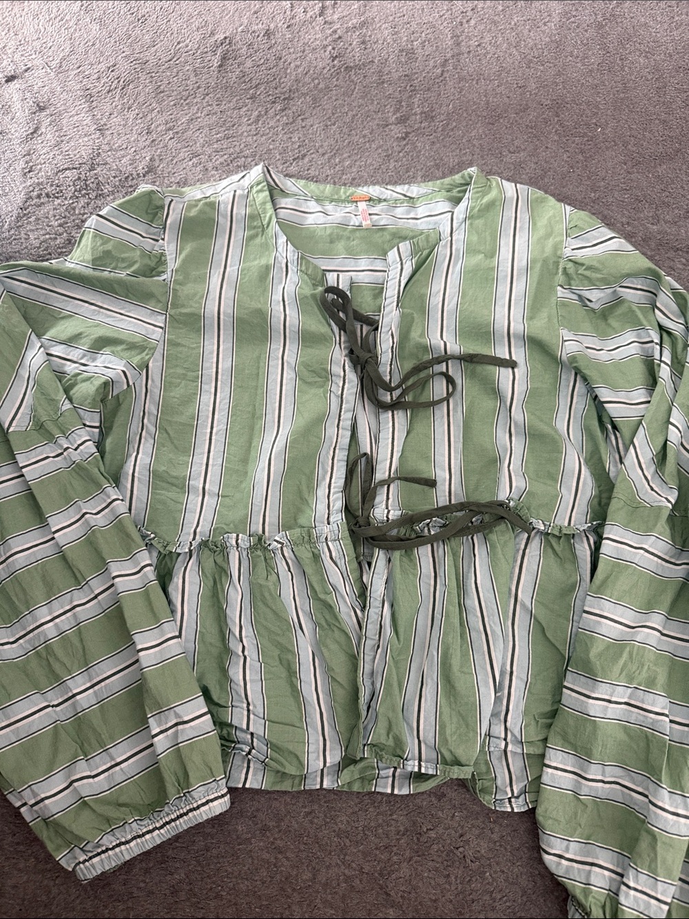 Free People Brunch Babe Blouse
